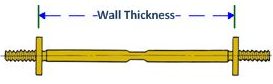 Form Tie C Wall Thickness